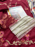 Farah talib aziz red lawn 2026