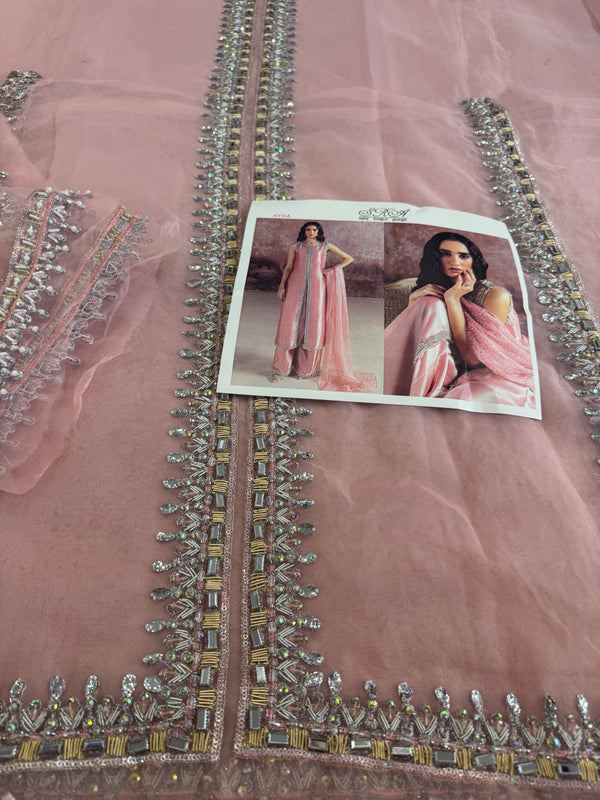 Sara Rohail pink bridal collection