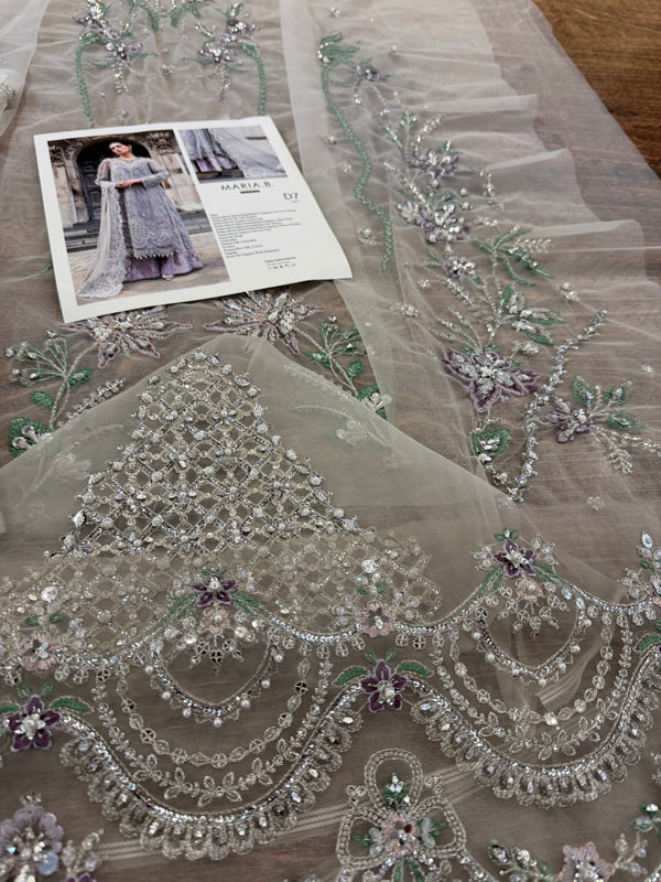 Maria B soriee lilac wedding edition