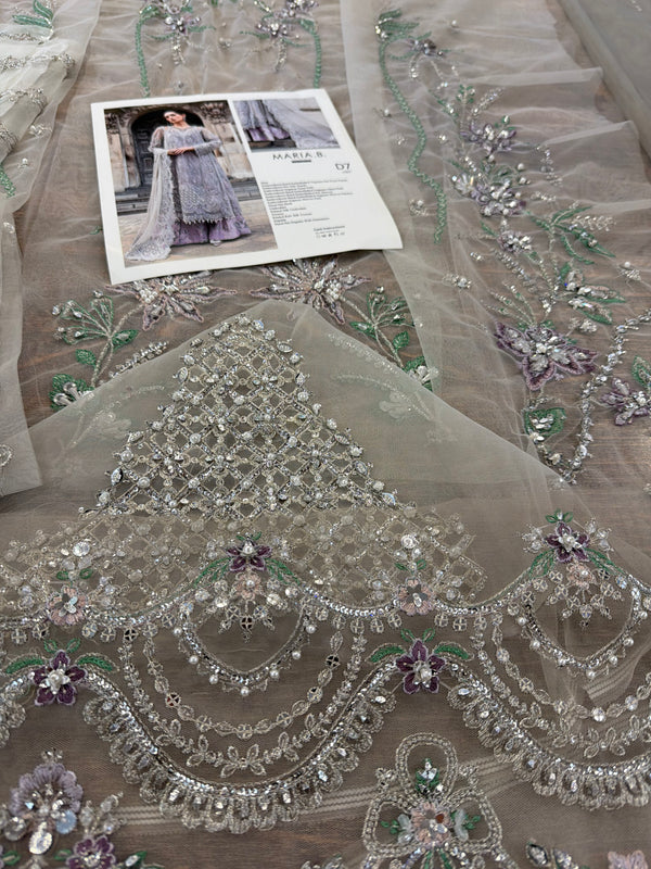 Maria B soriee lilac wedding edition