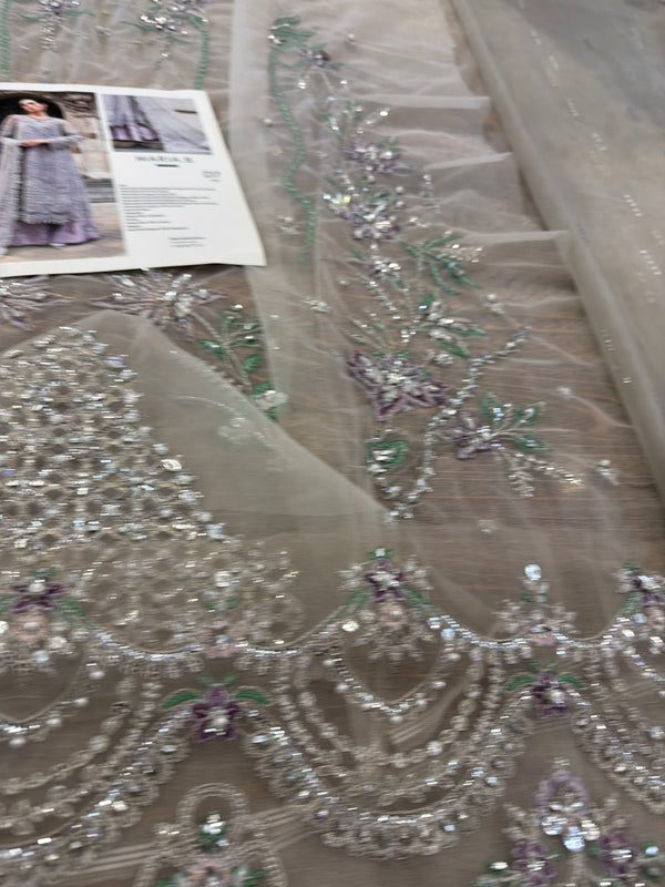 Maria B soriee lilac wedding edition