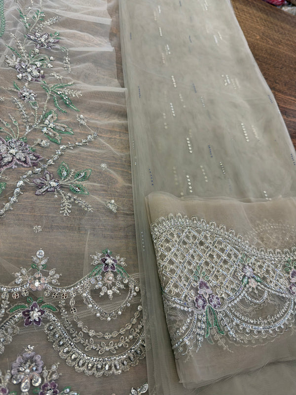 Maria B soriee lilac wedding edition