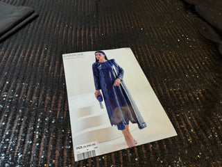 Baroque black wedding chiffon edition