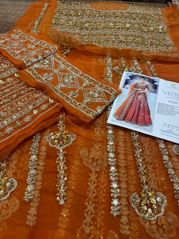 kanwal malik orange wedding edition