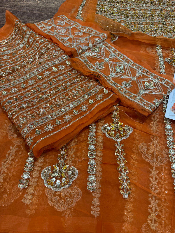 kanwal malik orange wedding edition