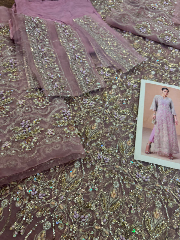 Kanwal Malik lilac bridal wedding edition