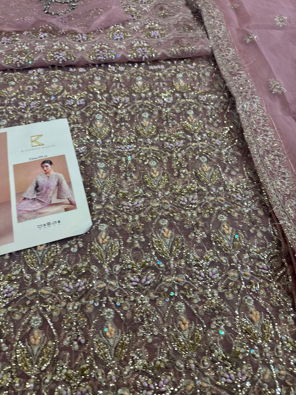 Kanwal Malik lilac bridal wedding edition