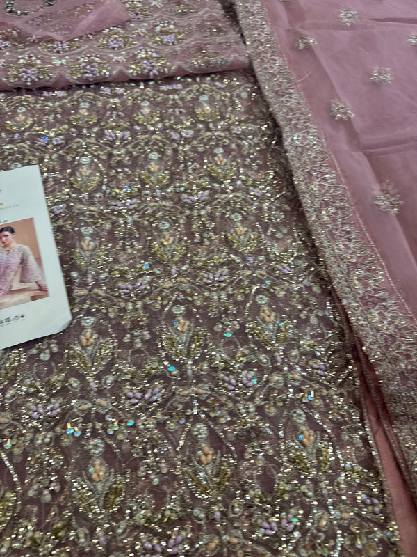 Kanwal Malik lilac bridal wedding edition