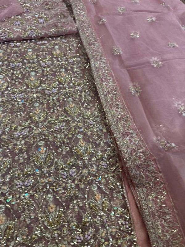 Kanwal Malik lilac bridal wedding edition