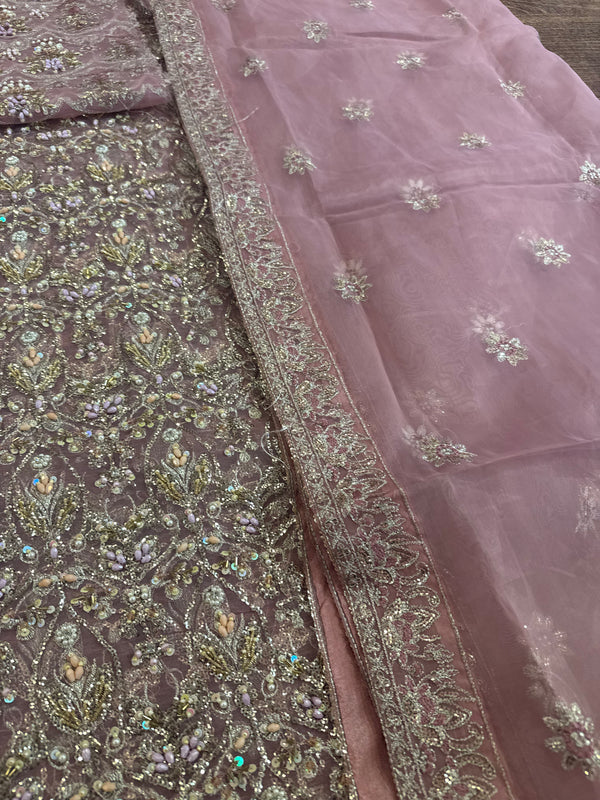 Kanwal Malik lilac bridal wedding edition