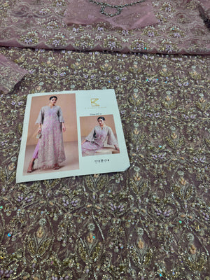 Kanwal Malik lilac bridal wedding edition