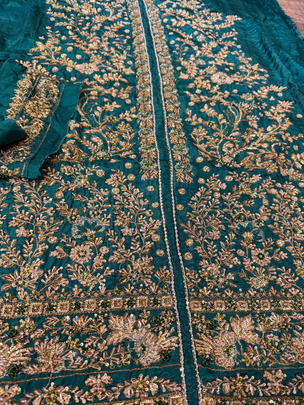 Haris Shakeel green wedding edition