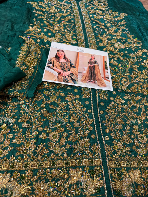 Haris Shakeel green wedding edition