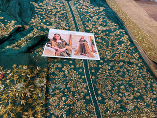 Haris Shakeel green wedding edition