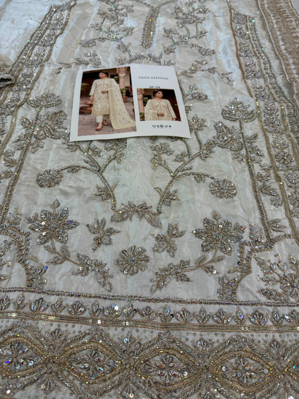 Sana safinaz white wedding edition