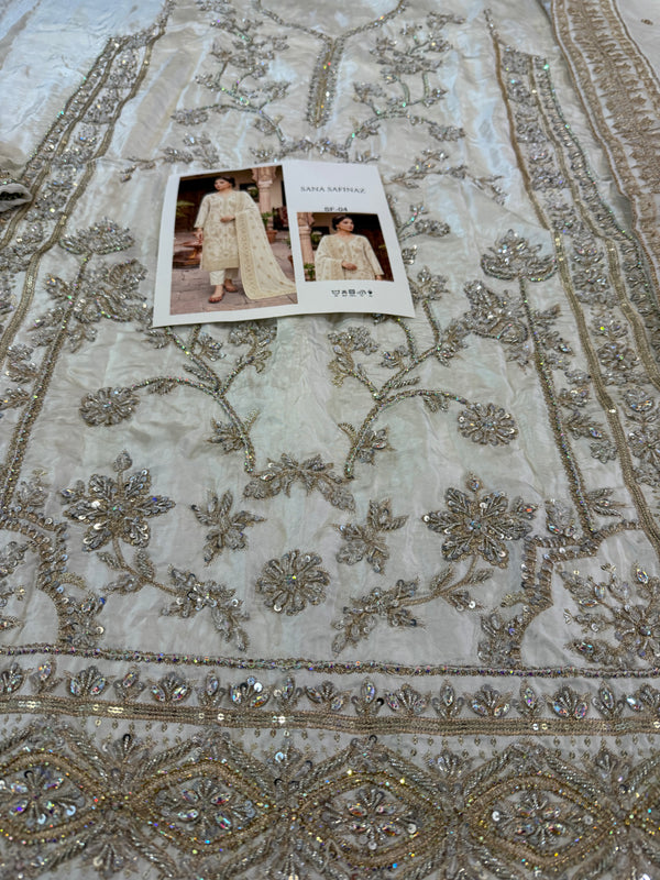 Sana safinaz white wedding edition