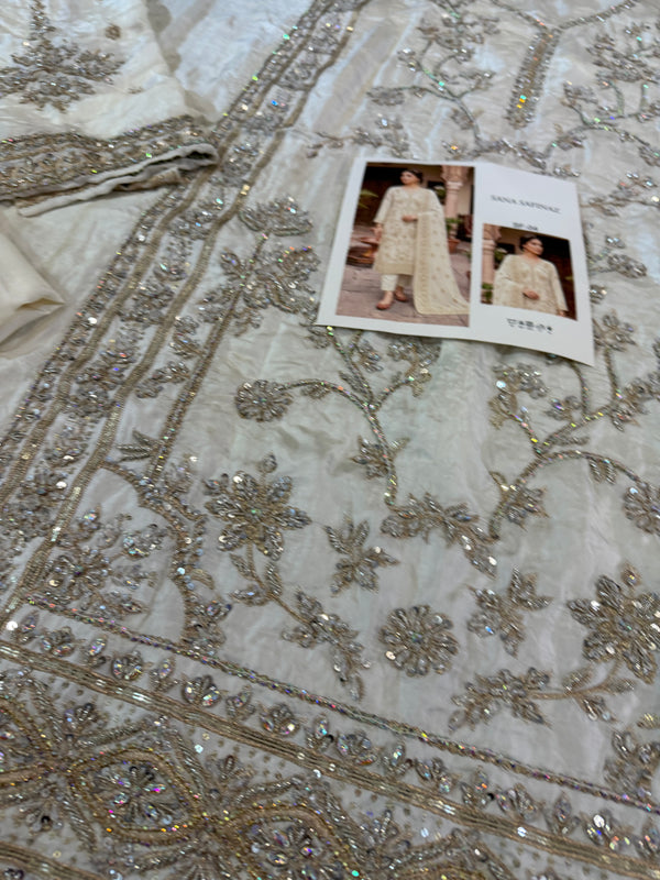 Sana safinaz white wedding edition