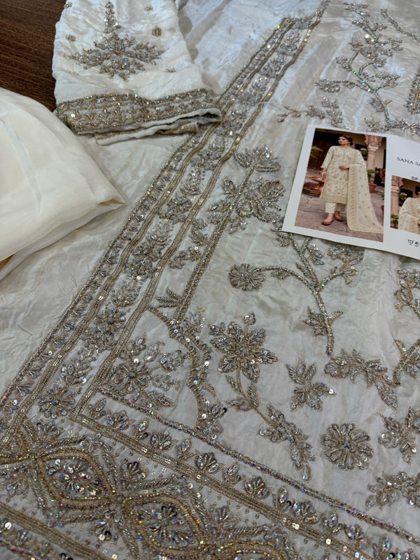 Sana safinaz white wedding edition