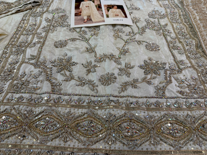 Sana safinaz white wedding edition