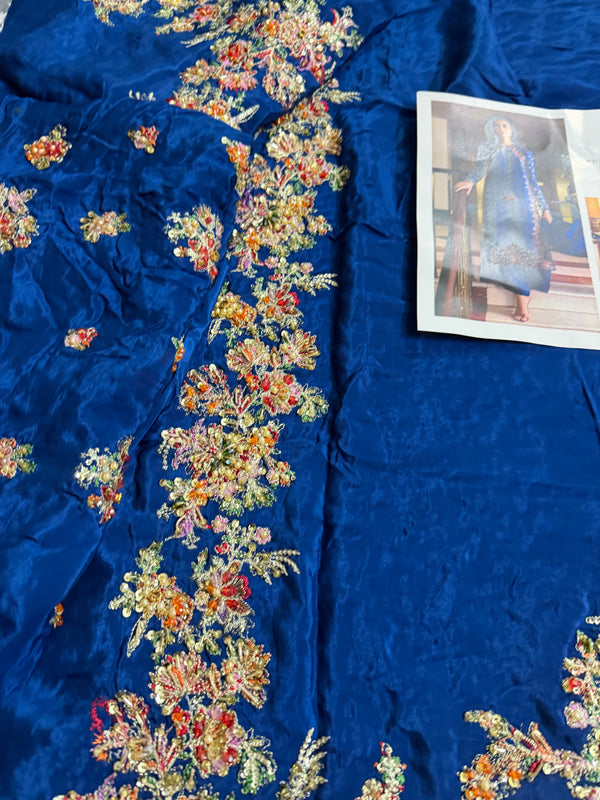 Hussain Rehar blue wedding edition