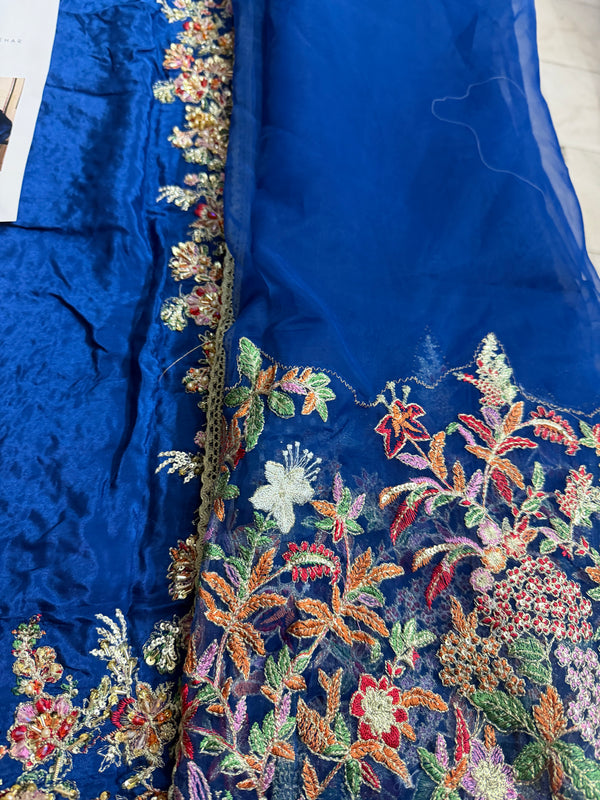 Hussain Rehar blue wedding edition