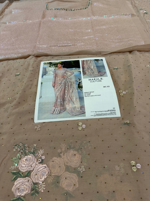 Maria B couture saree