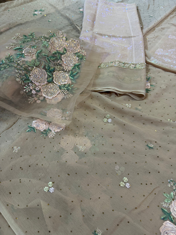 Maria B couture saree