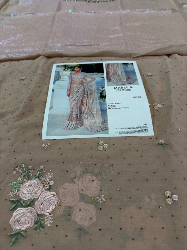 Maria B couture saree