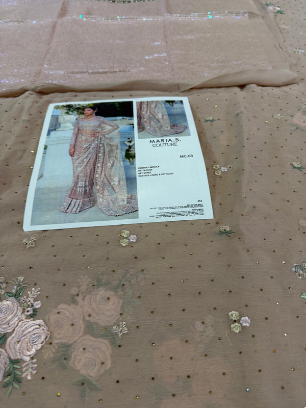 Maria B couture saree