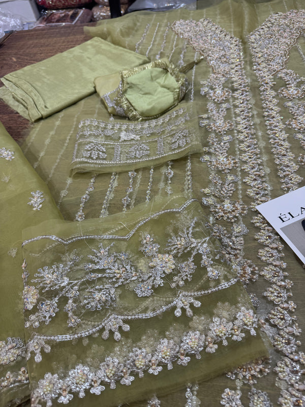 Elan lime gold wedding edition