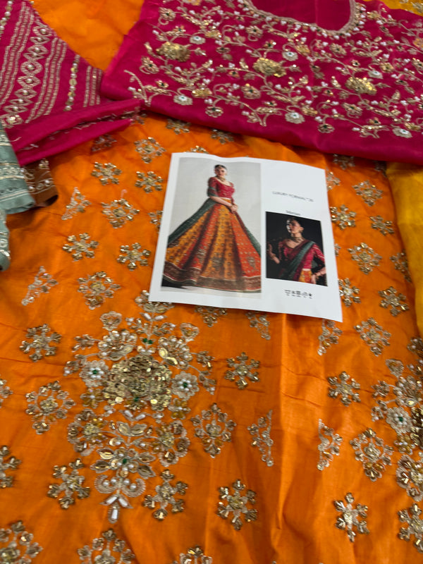 Maria B multi wedding edition chiffon
