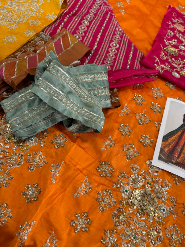 Maria B multi wedding edition chiffon