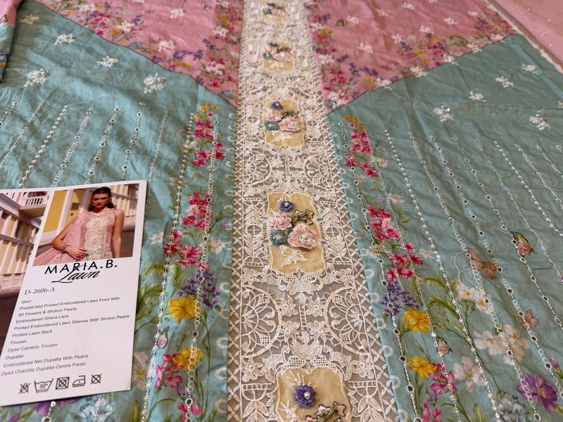 Maria B pink multi lawn 2026