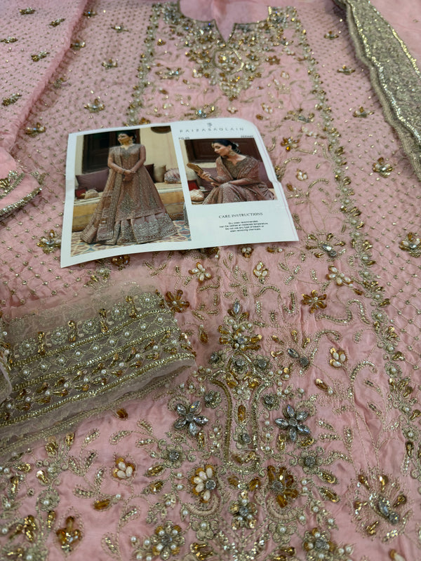 Faiza Saqlain chiffon wedding edition