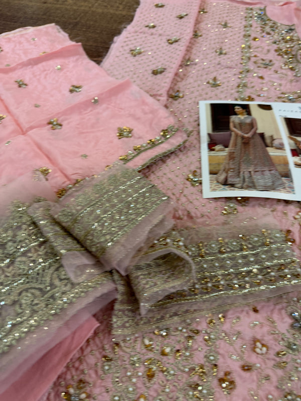 Faiza Saqlain chiffon wedding edition