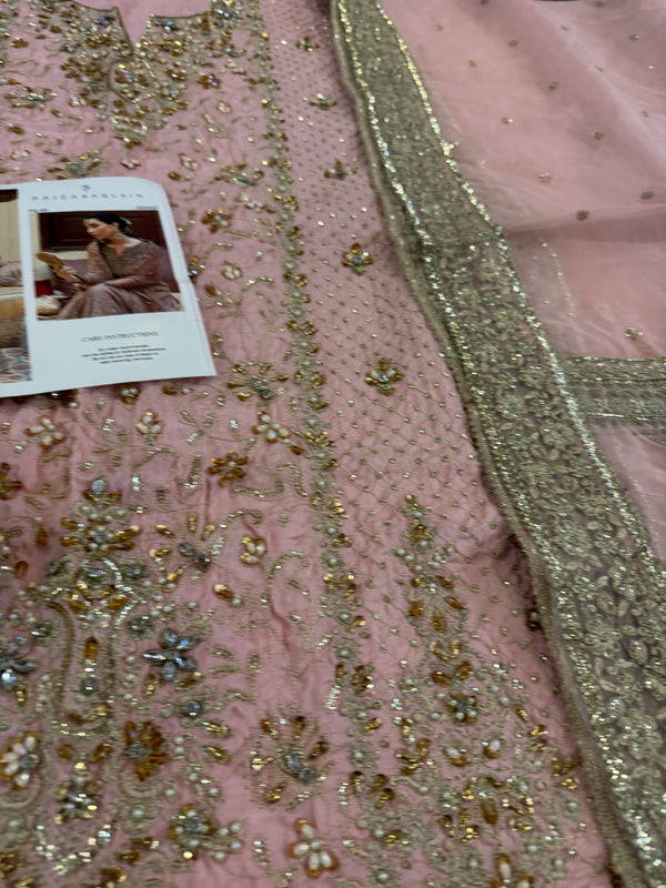 Faiza Saqlain chiffon wedding edition