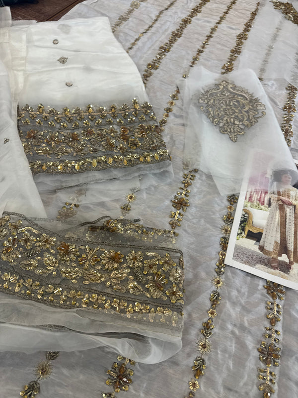 Haris shakeel white wedding edition