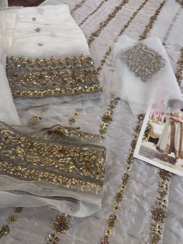 Haris shakeel white wedding edition