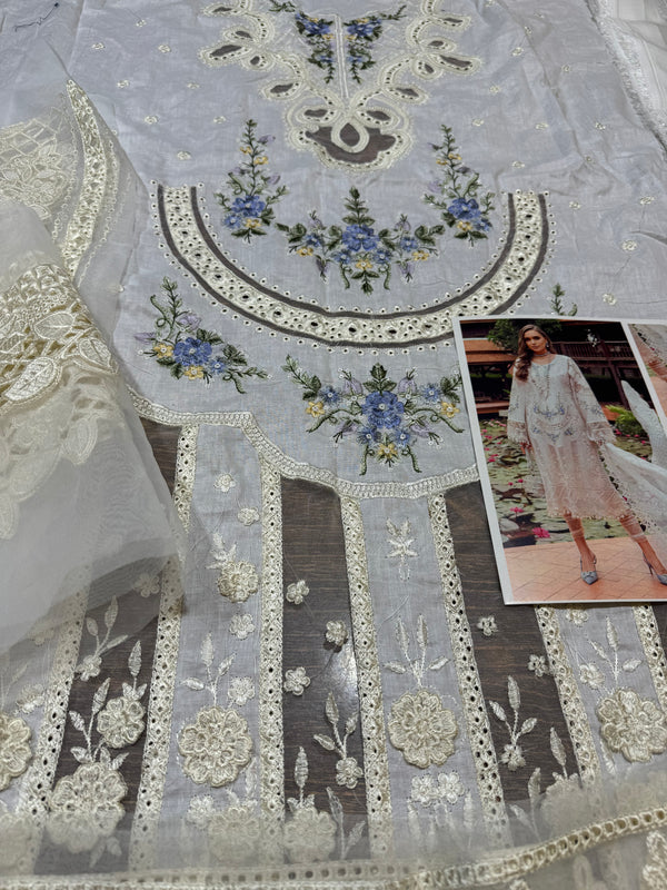 Maria B white Eid lawn collection