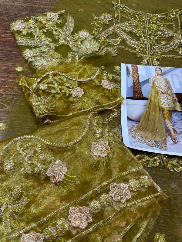Embellished mehndi gold wedding edition