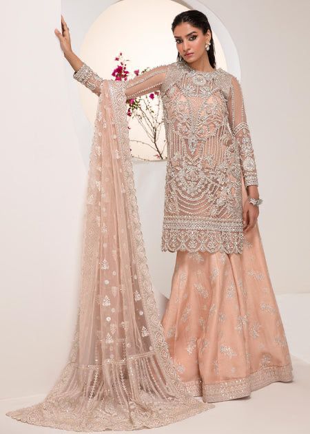 Madiha Awais pink wedding collection
