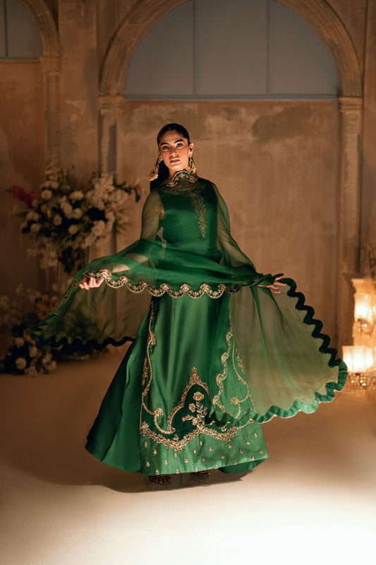 Wajahat mansoor green wedding edition