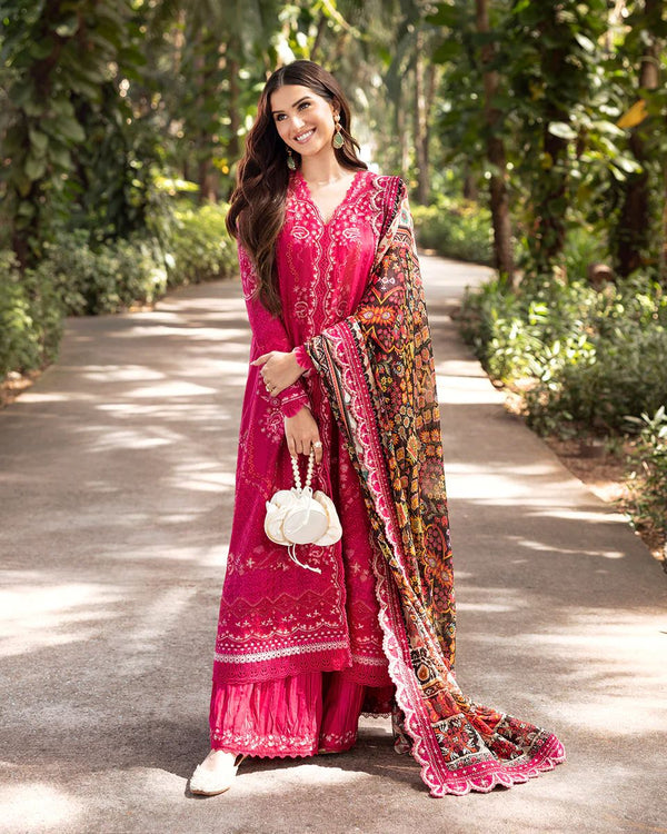 Faiza saqlain varda lawn 2025