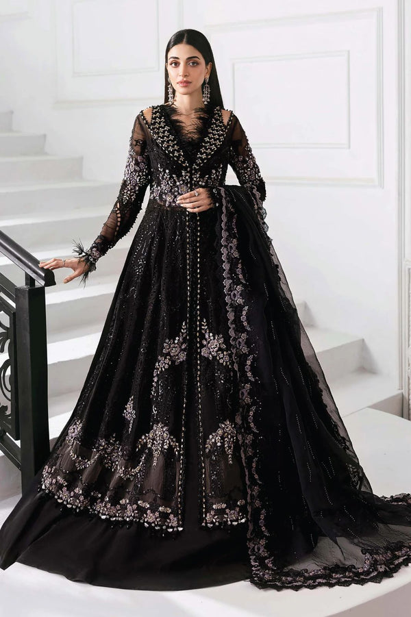 Maria b black Mbroided collection 2025