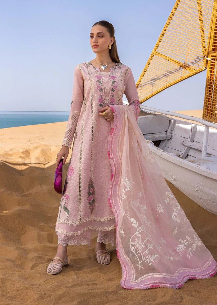 Crimson pink  lawn 2025