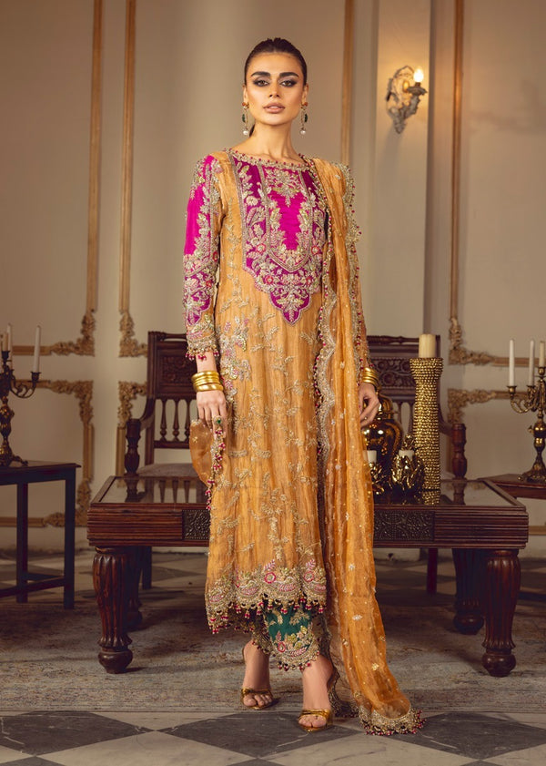 Sara rohail golden multi wedding edition