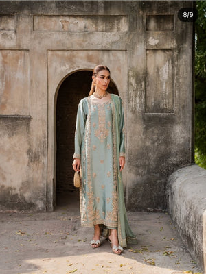 Vintage sea green wedding edition