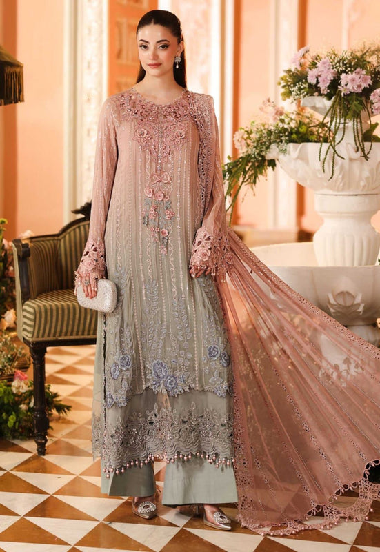 Maria b double tone chiffon wedding edition