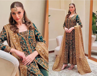 Haris Shakeel green wedding edition