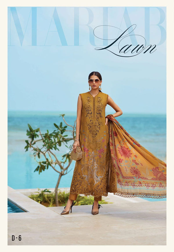 Maria b mustard lawn 2025